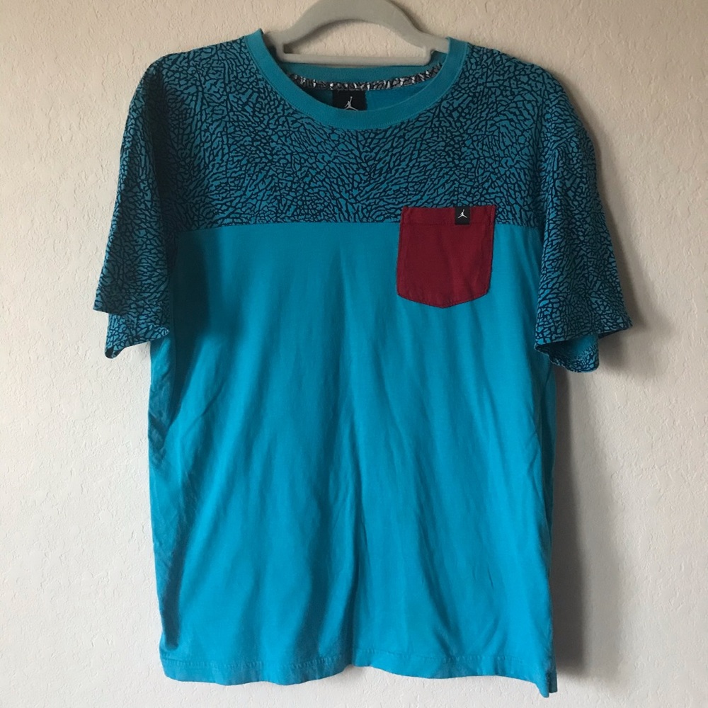 Blue Jordan shirt